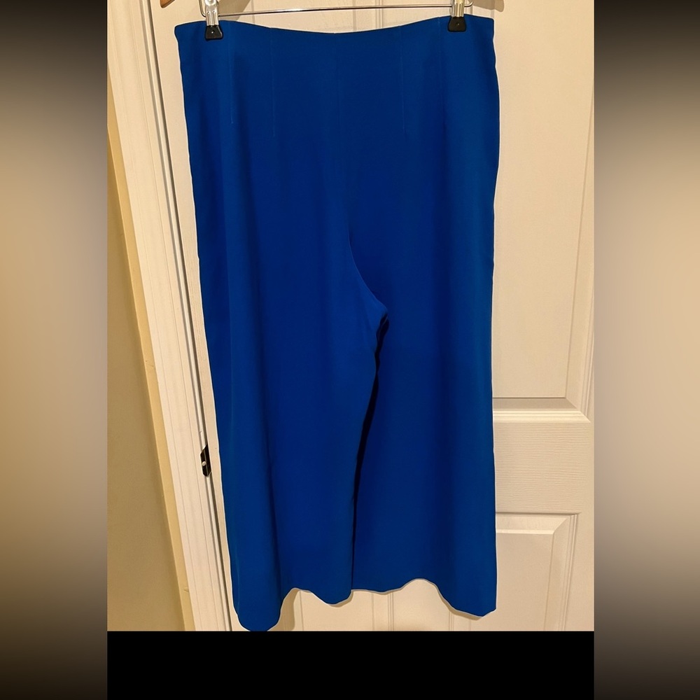 Bundle 👖👚Ted Baker Vibrant Blue Wide-Leg Pants& Nine West Black Sweater - Picture 4 of 16